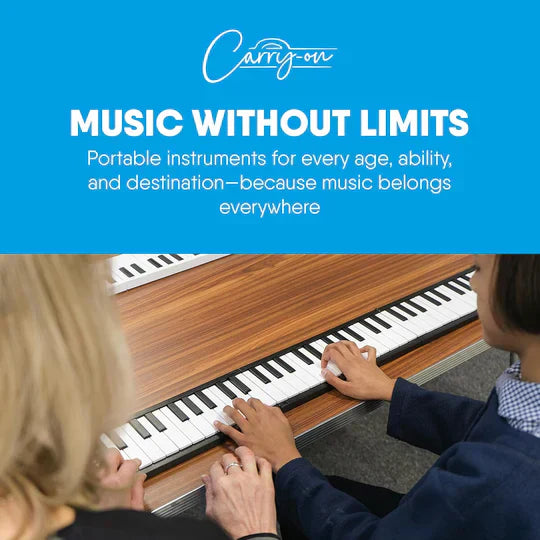 🎹 Carry-on Foldable 88-Key Digital Piano | Music Anywhere, Anytime ✈️