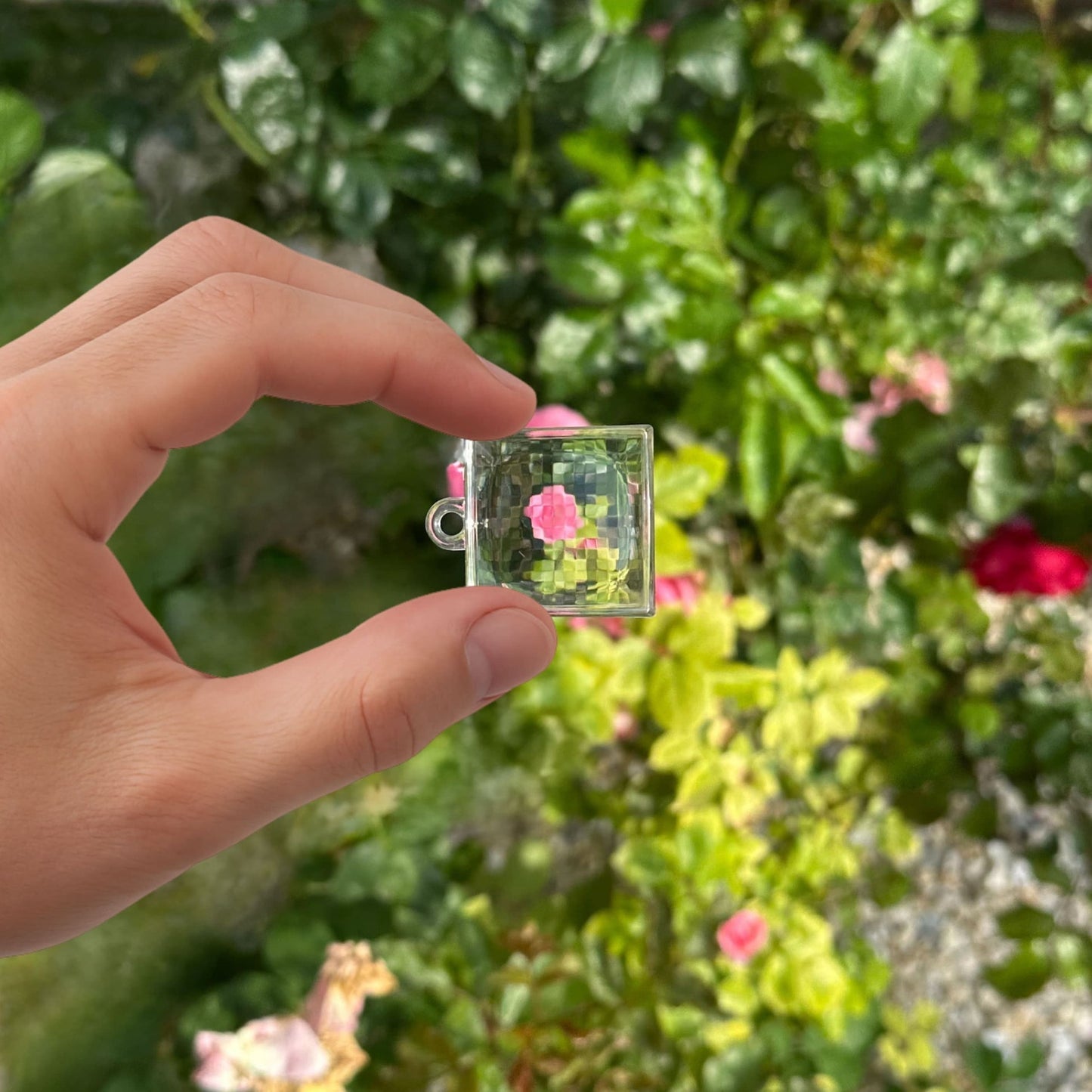 🏆 Pixel Filter Keychain | Carry the Blocky World Everywhere