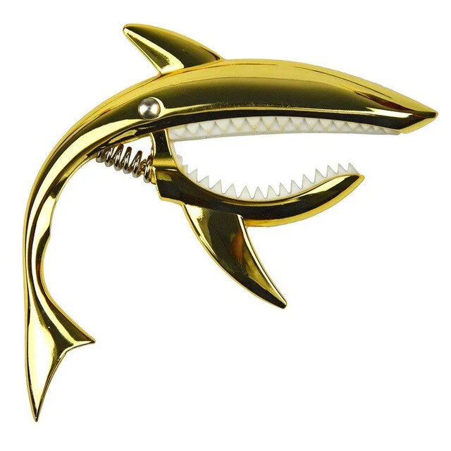 🎸 Shark Bite Guitar Capo | Stylish Design with Precision Grip 🦈