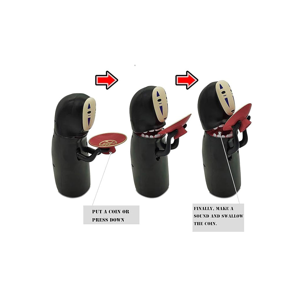 🎭 No-Face Coin Bank | Automatic “Coin-Eating” Money Box 💰