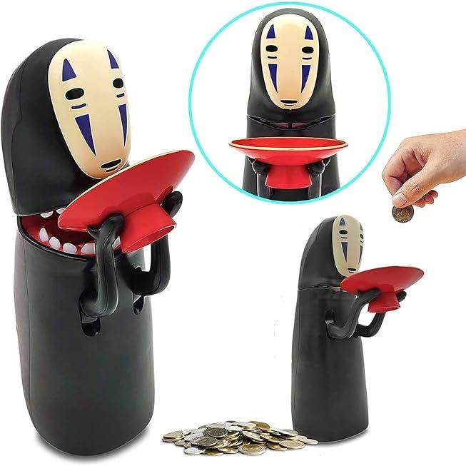 🎭 No-Face Coin Bank | Automatic “Coin-Eating” Money Box 💰