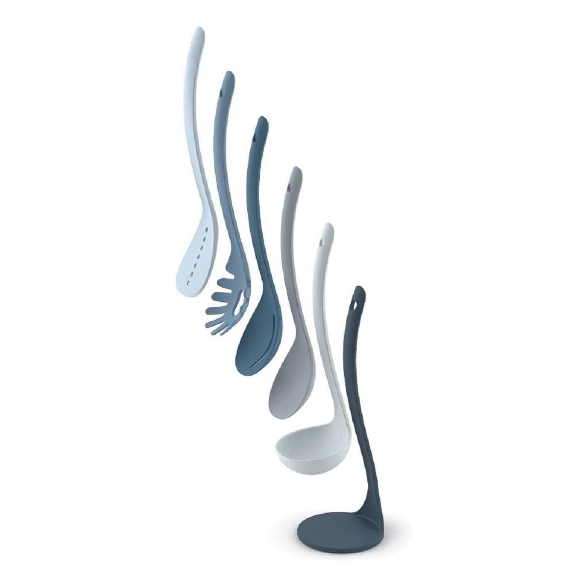 🍝 Compact Stacking Kitchen Tool Set | Space-Saving Magnetic Design