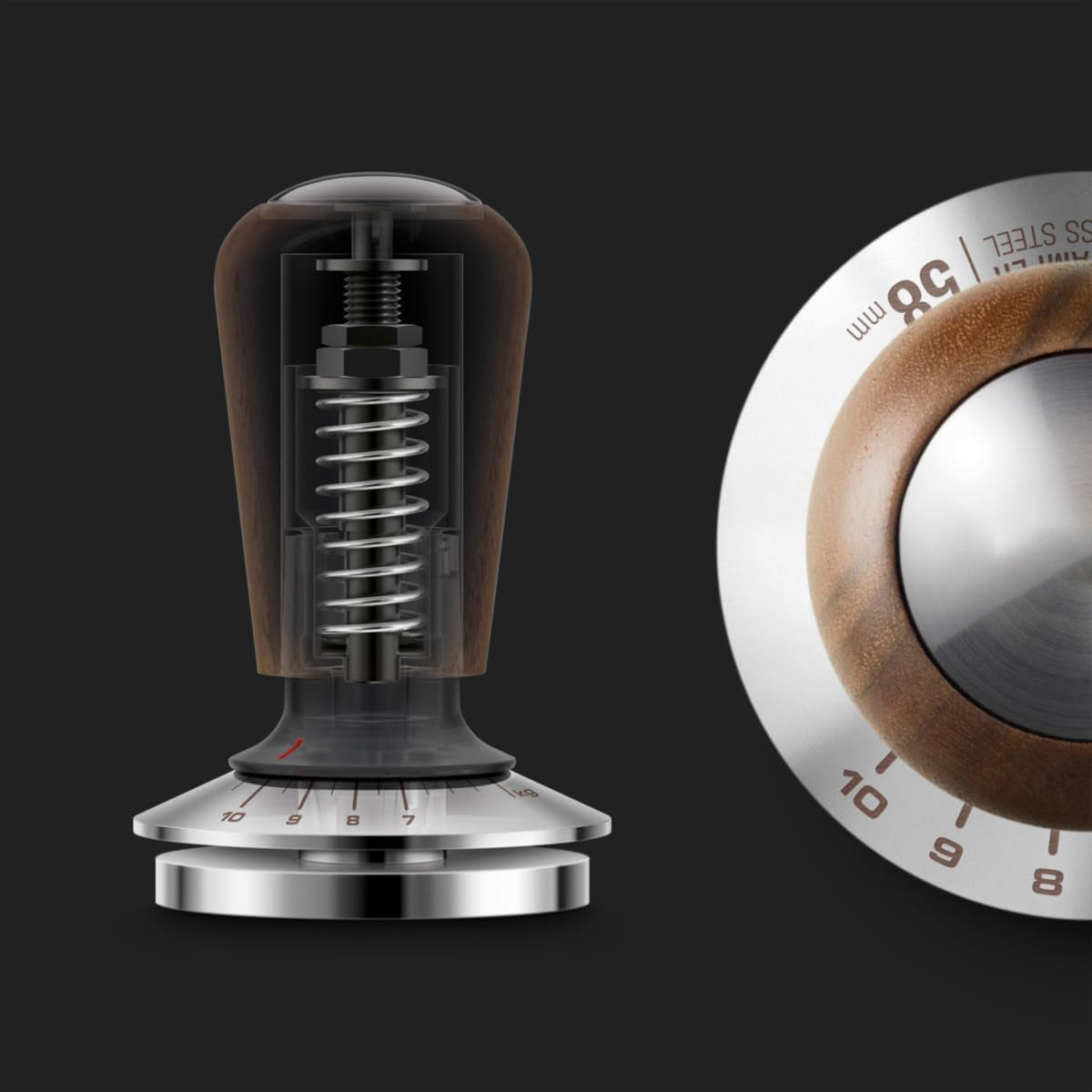 ☕ Espresso Coffee Tamper | Perfect Pressure, Perfect Shot