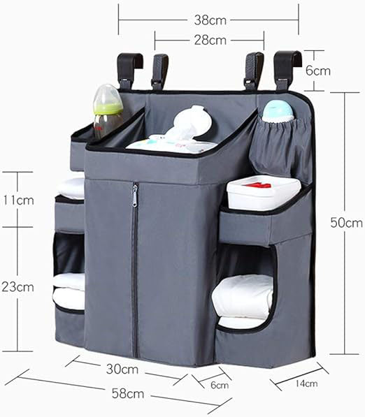 🍼 Hanging Diaper Organizer | Keep Every Baby Essential Within Arm’s Reach ✨