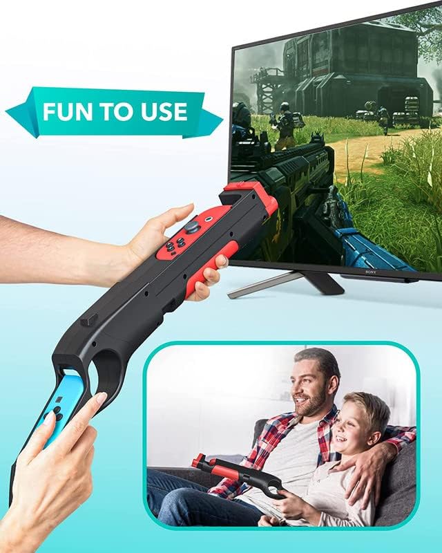 🎮 Nintendo Switch Gun Controller | Level-Up Immersion for Shooting Games