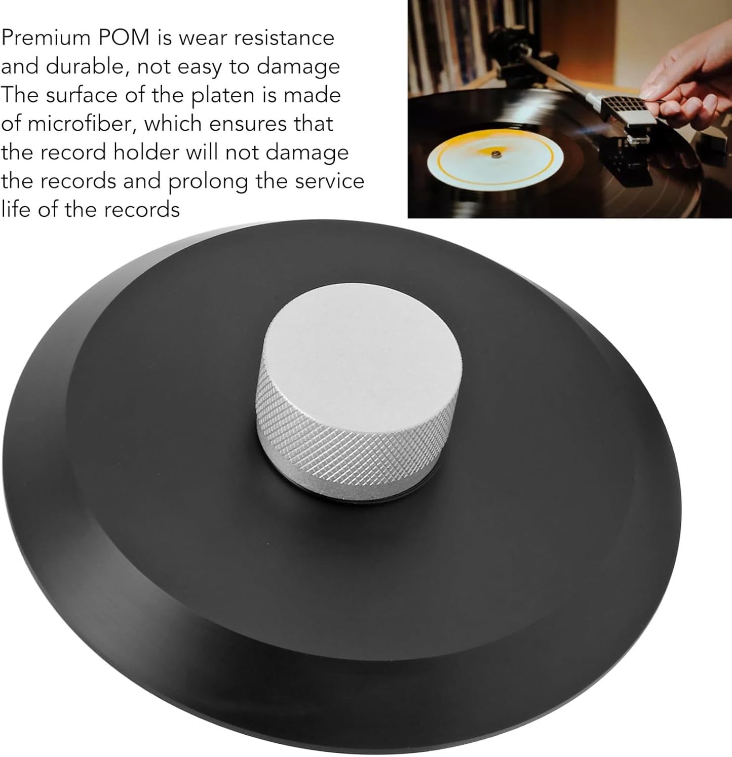 🎶 Record Weight Stabilizer | Vibration Reduction &amp; Sound Enhancement for Turntables 💽