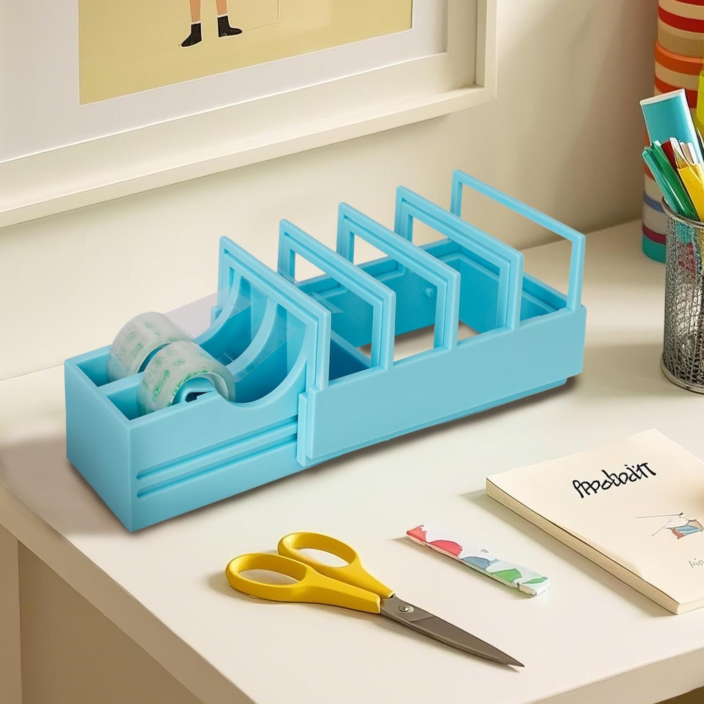 ✂️ Dual-Roll Tape Dispenser | Fast, Clean & Always Ready