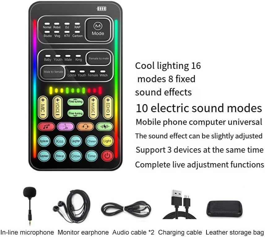 🎤 Voice Changer | 8 Sound Effects in a Pocket-Sized Fun Machine