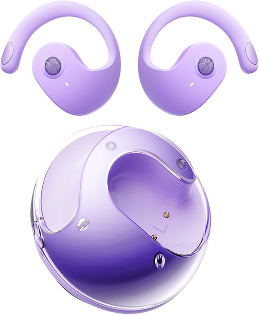 🎧 AI Language Translator Earbuds | Open-Ear Fit, Real-Time Voice Translation, Ultra-Lightweight