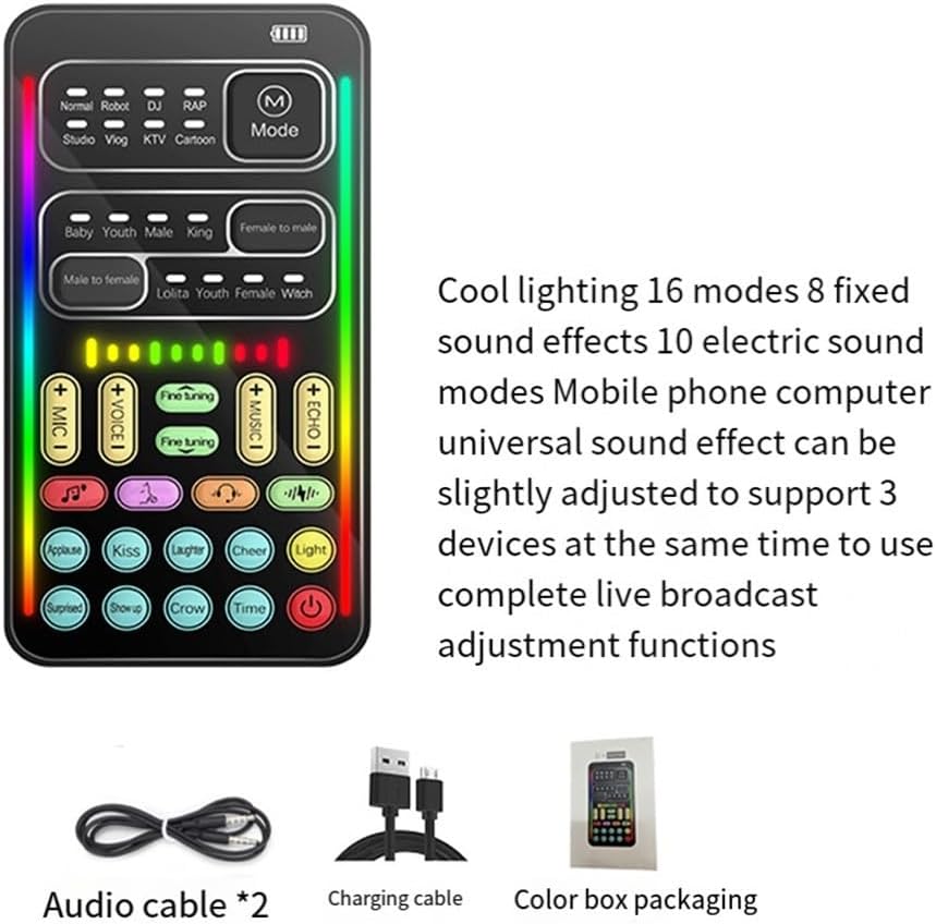 🎤 Voice Changer | 8 Sound Effects in a Pocket-Sized Fun Machine