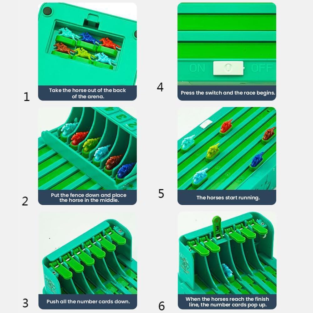 🐎 Electronic Horse Racing Game | Exciting Family & Party Entertainment