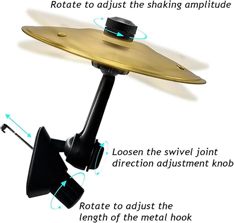 🥁 Mini Car Crash Cymbal | Turn Your Drive into a Drum Session 🎵