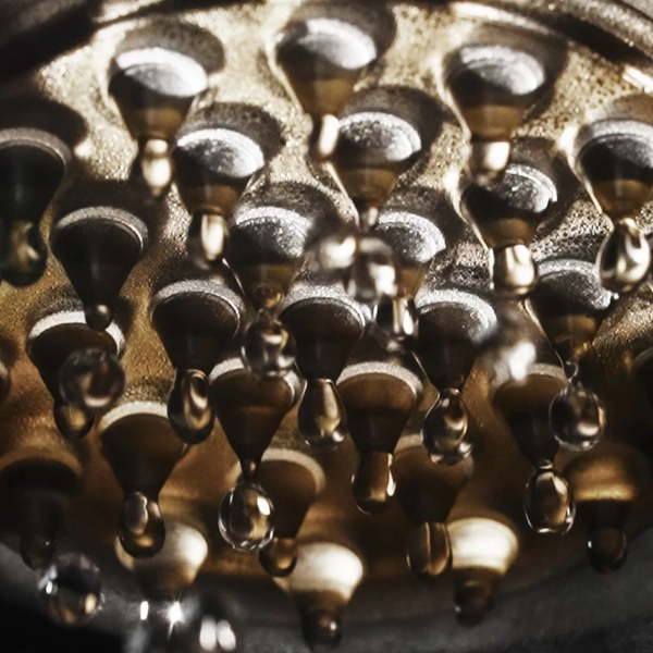 Pour Over Coffee Splitter with Flow Control for Barista Brewing