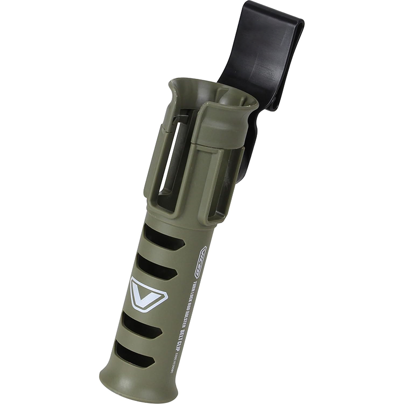 🎯 Rotating Fishing Rod Holster with Belt Clip | Adjustable & Secure Hold