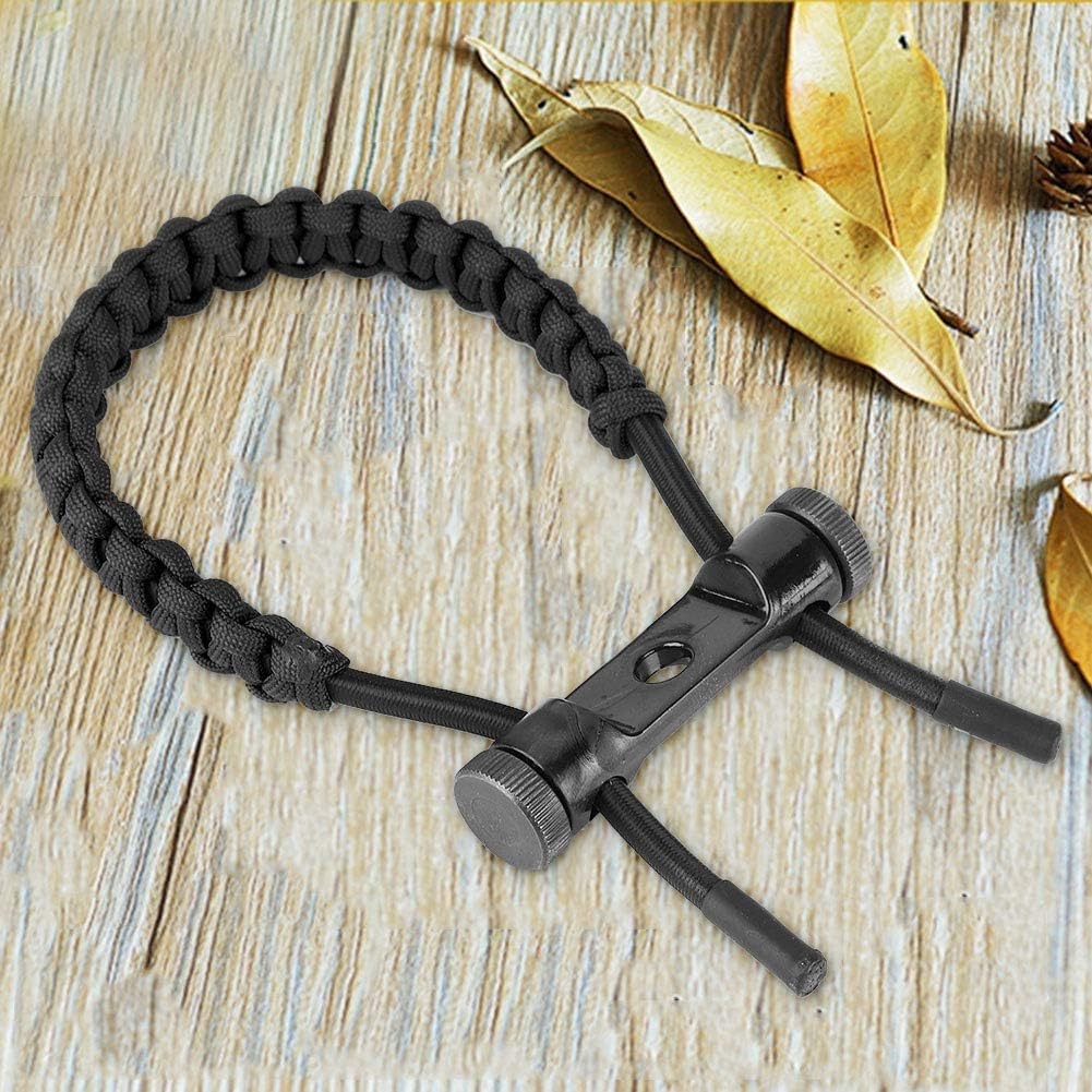 🏹 Archery Wrist Sling | Adjustable Braided Rope for Compound & Recurve Bows