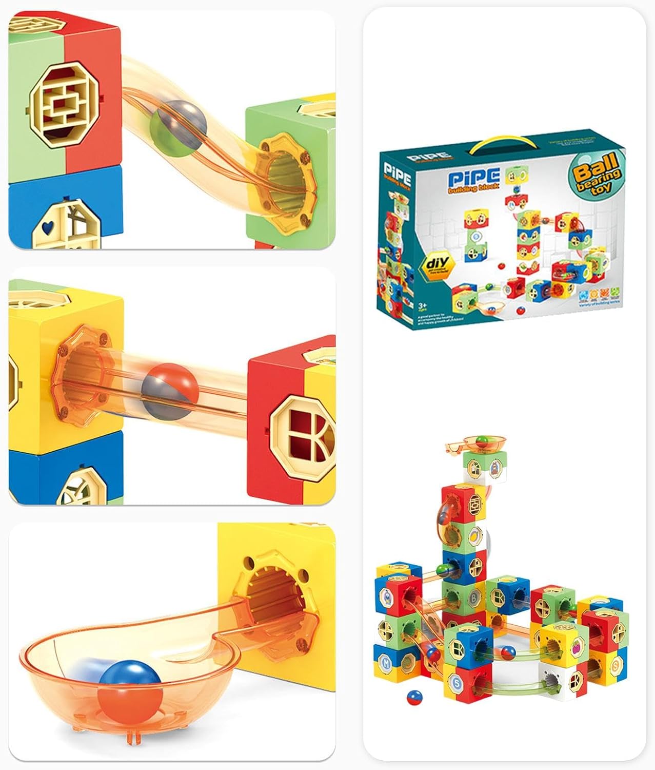 🎢 Marble Track Building Toy | STEM Fun for Creative Kids