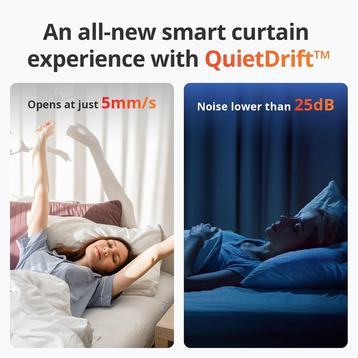 SwitchBot Curtain 3 (U Rail) | Smart, Silent, and Effortless Curtain Control