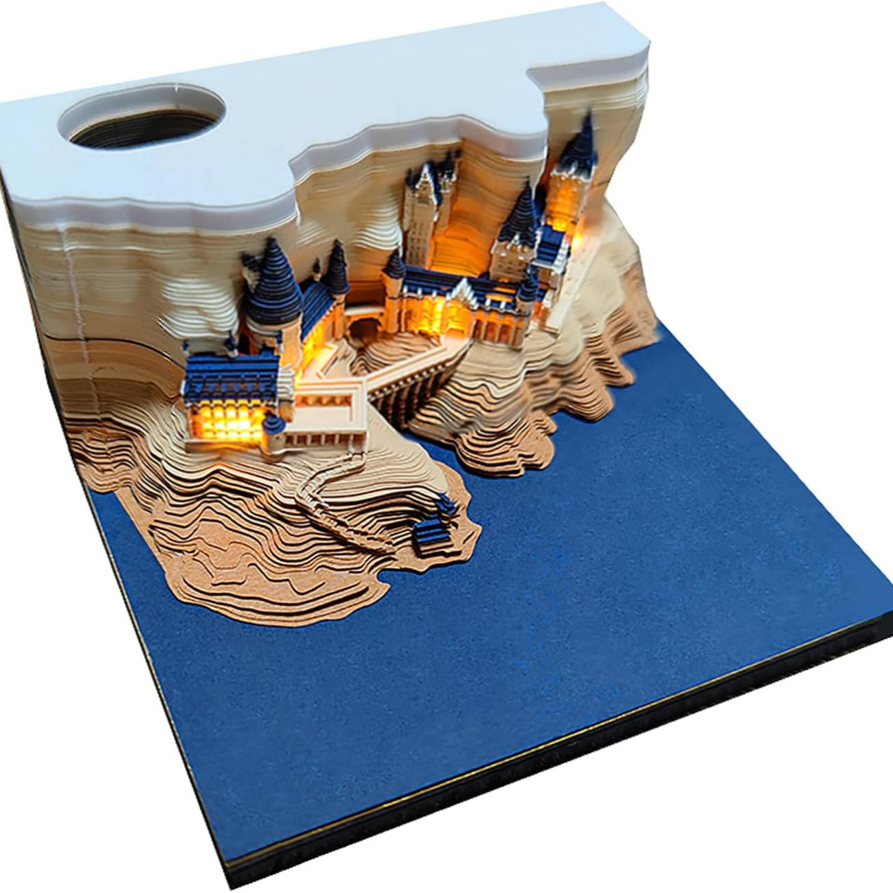 🚢 Titanic 3D Sticky Note Pad with LED Light | DIY Desk Art & Gift