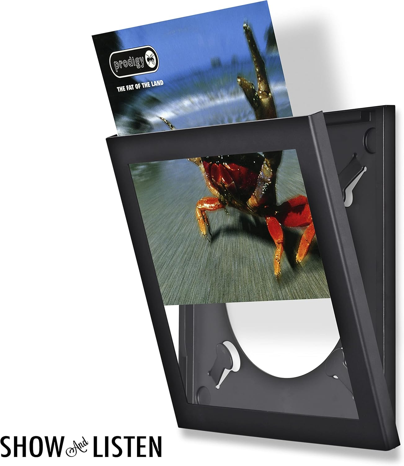 🎵 Vinyl Record Display Frame | Quick-Swap Design for Music & Art Lovers