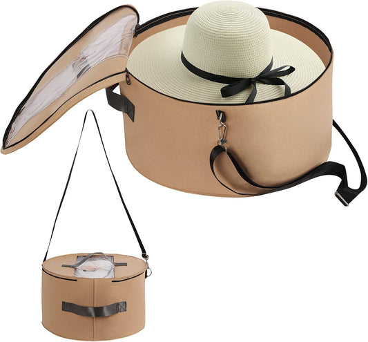 👒 Felt Hat Storage Box | Travel-Ready & Dust-Free Protection