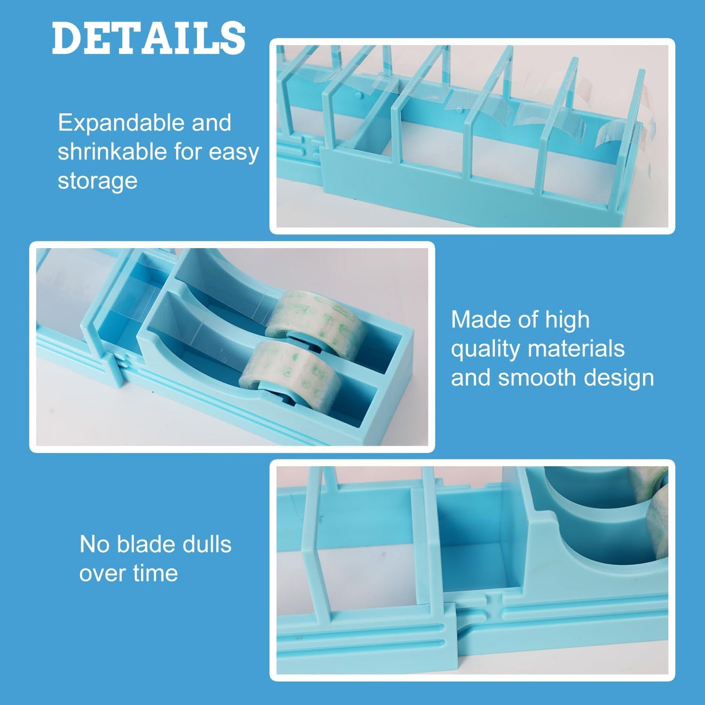 ✂️ Dual-Roll Tape Dispenser | Fast, Clean & Always Ready