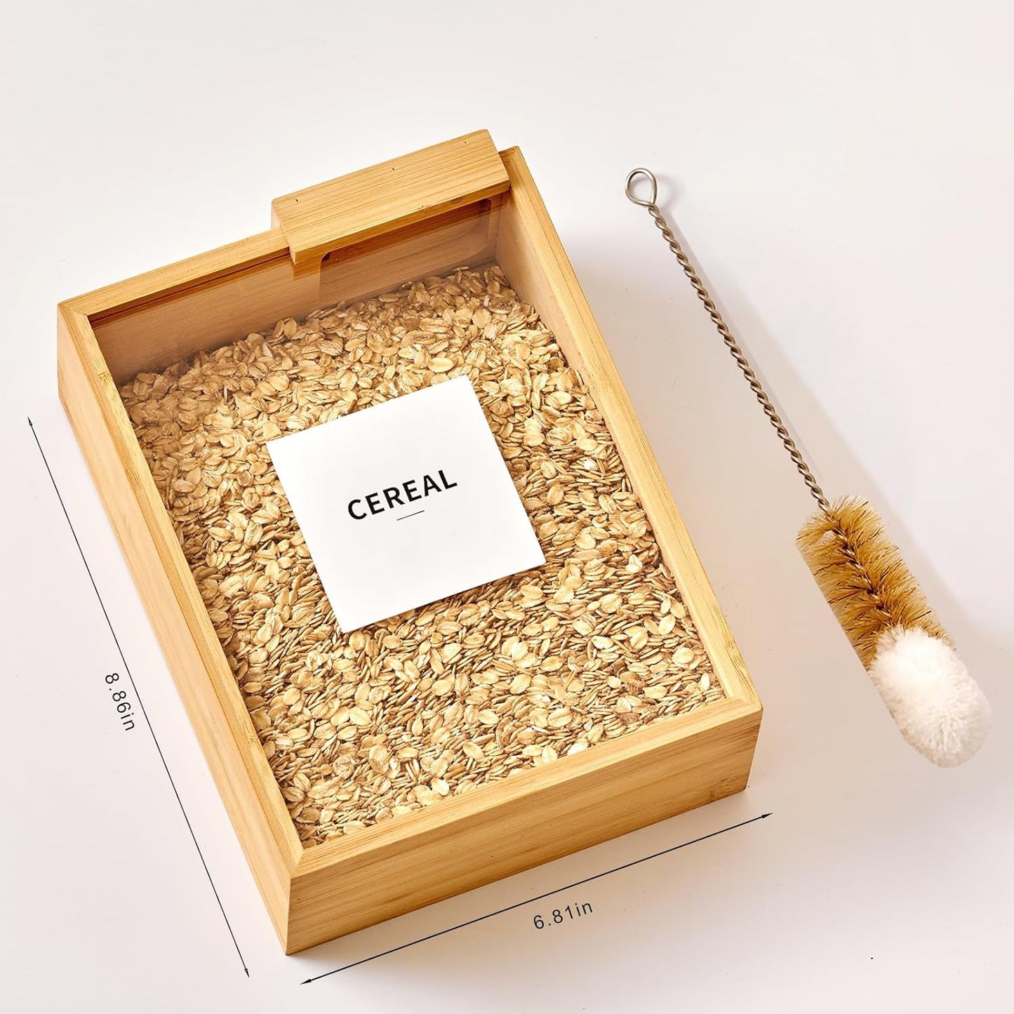 🎋 Bamboo Food Storage Container | Minimalist Style with Everyday Function 🏡