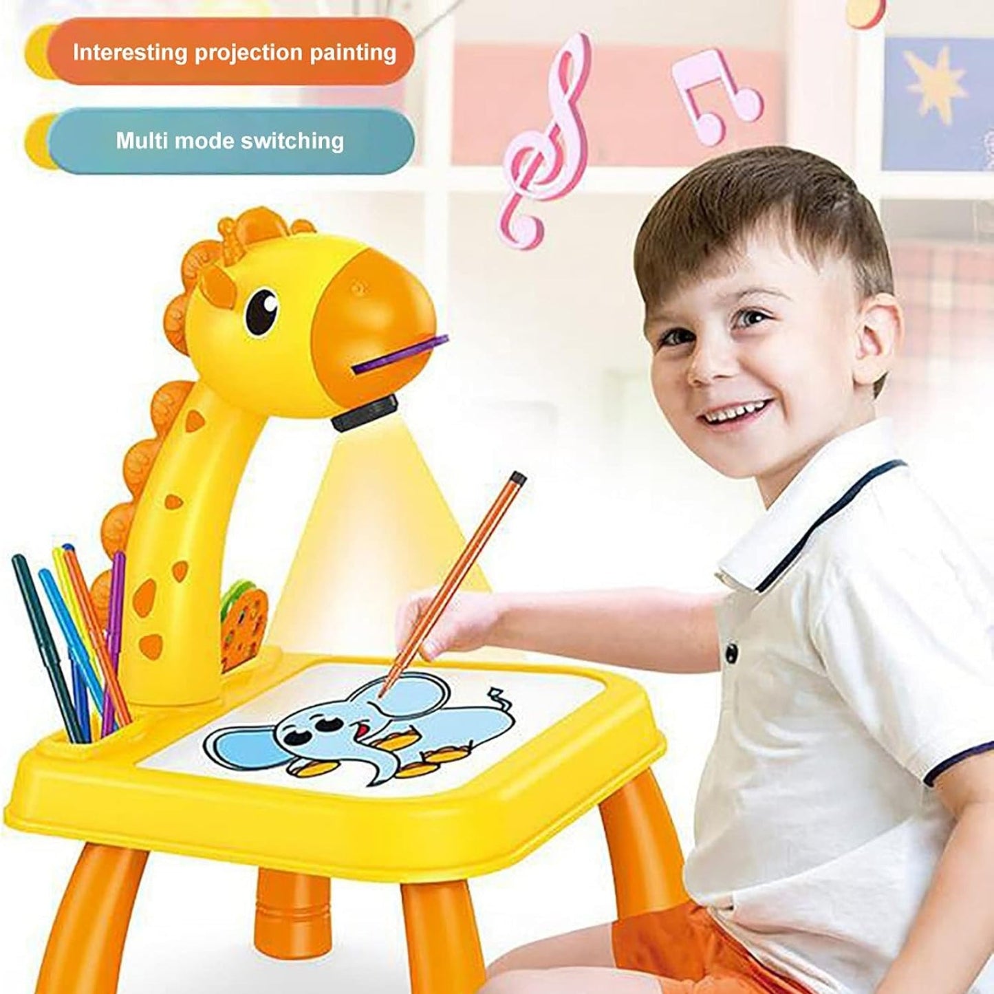 📚 Kids Drawing Projector Table | Creative Art & Educational Fun
