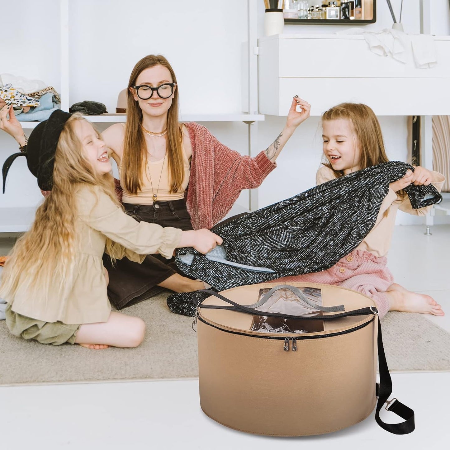 👒 Felt Hat Storage Box | Travel-Ready & Dust-Free Protection
