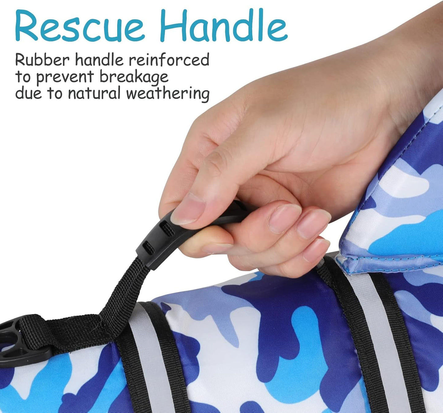 🐶 Small Dog Life Jacket | Shark Fin Design for Safe & Stylish Water Play 🌊