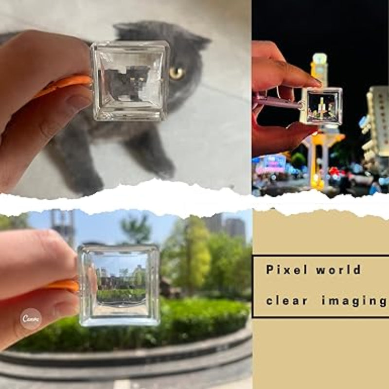 🏆 Pixel Filter Keychain | Carry the Blocky World Everywhere