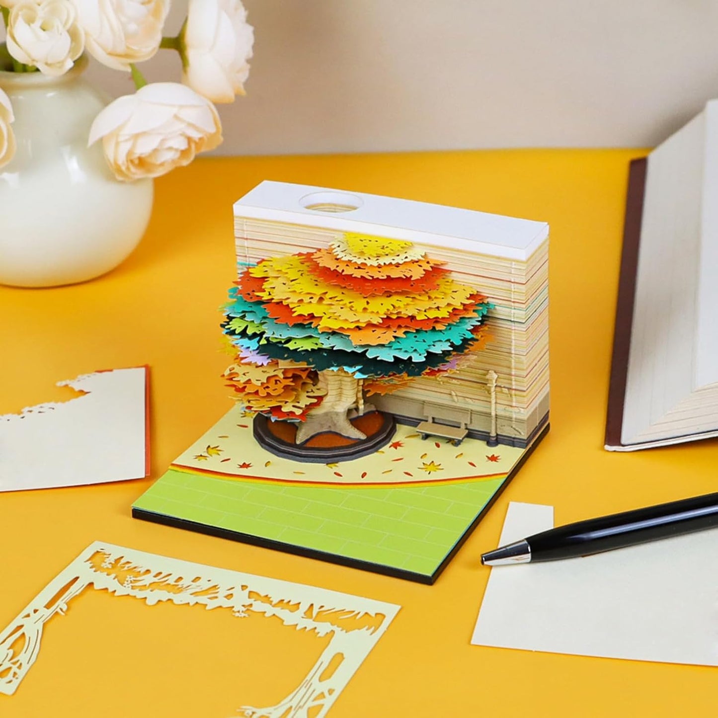 🚢 Titanic 3D Sticky Note Pad with LED Light | DIY Desk Art & Gift