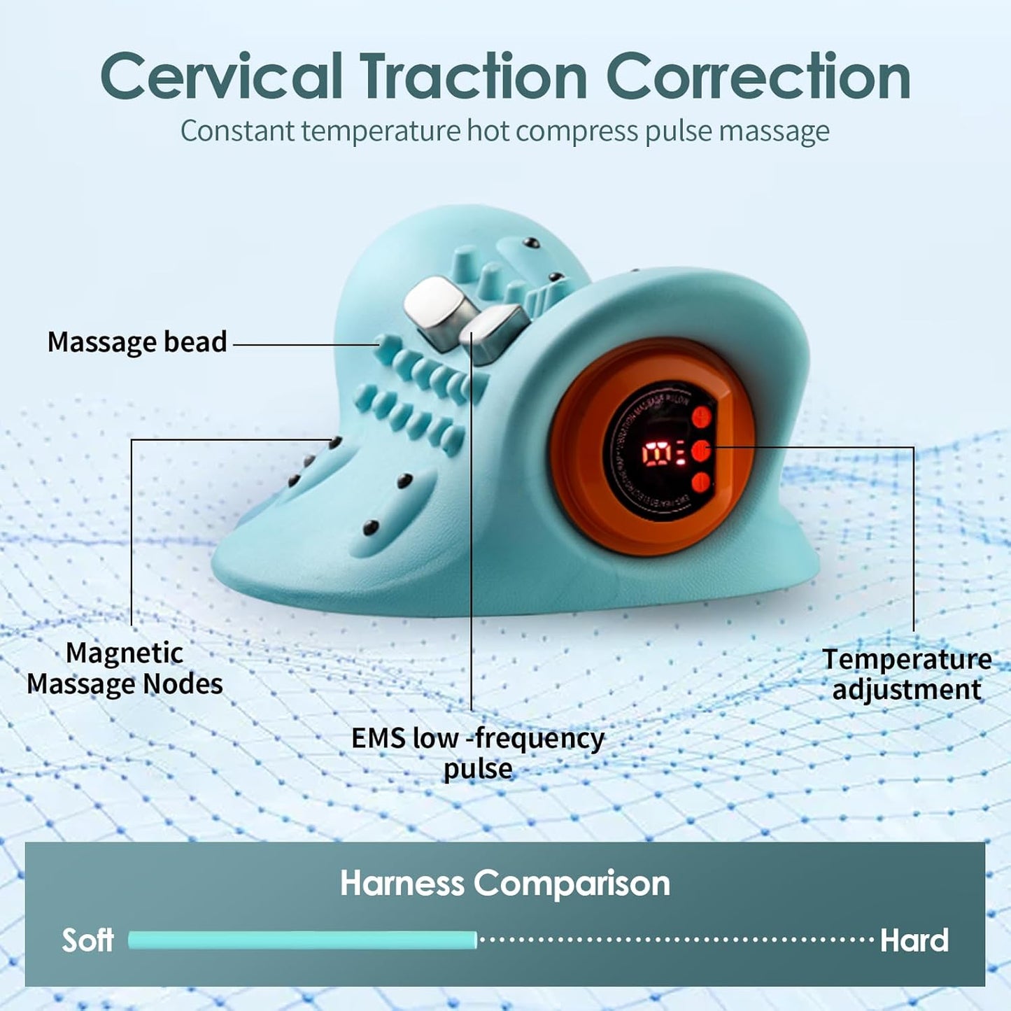 💆 Neck Massager with EMS & Heat | Relieve Tension and Restore Posture Anytime