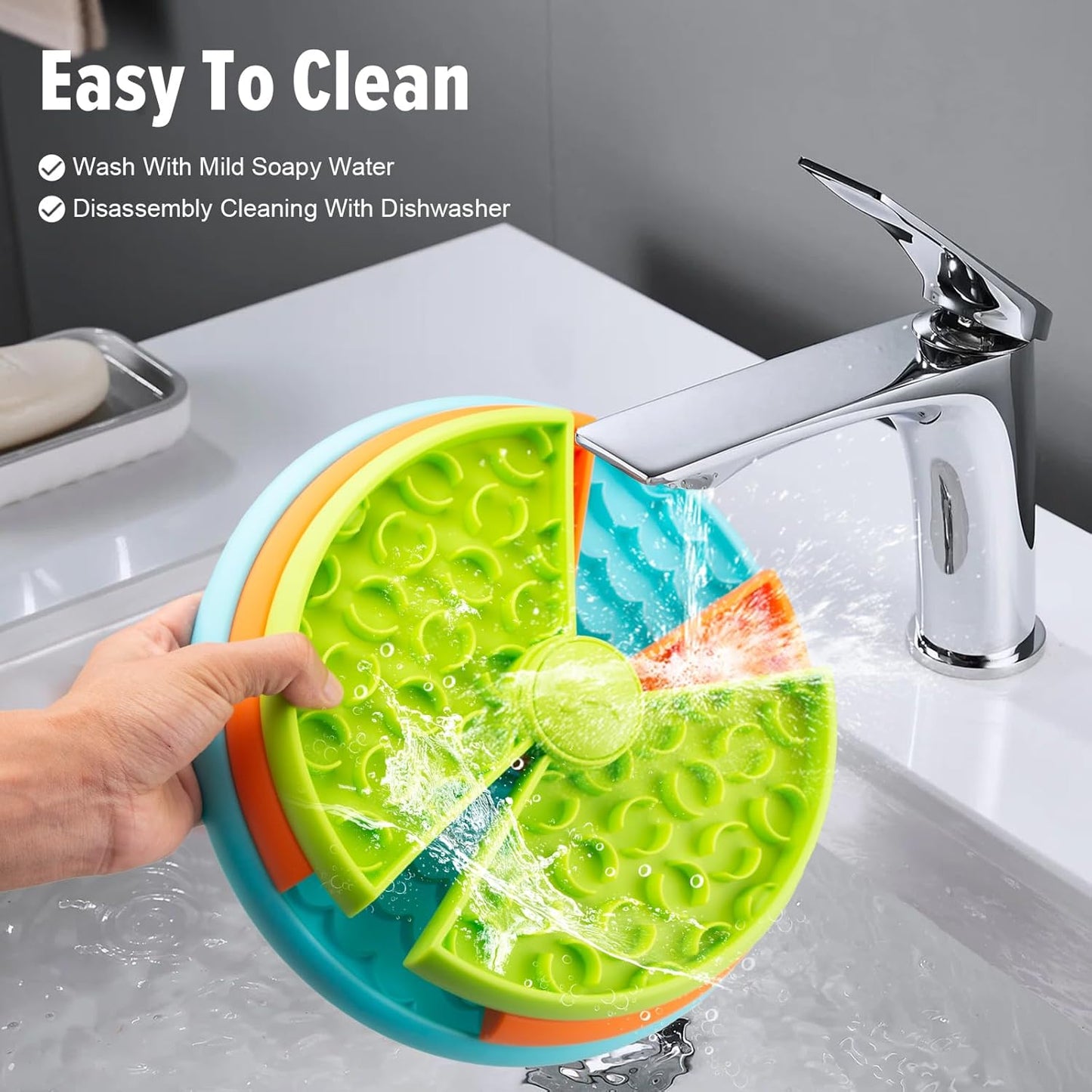 🐶 Slow Feeder Dog Bowl | 3-Layer Puzzle Design for Healthy Eating