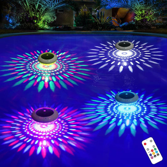 💡 Floating Pool Lights | Solar-Powered, Color-Changing, with Remote Control 🌈