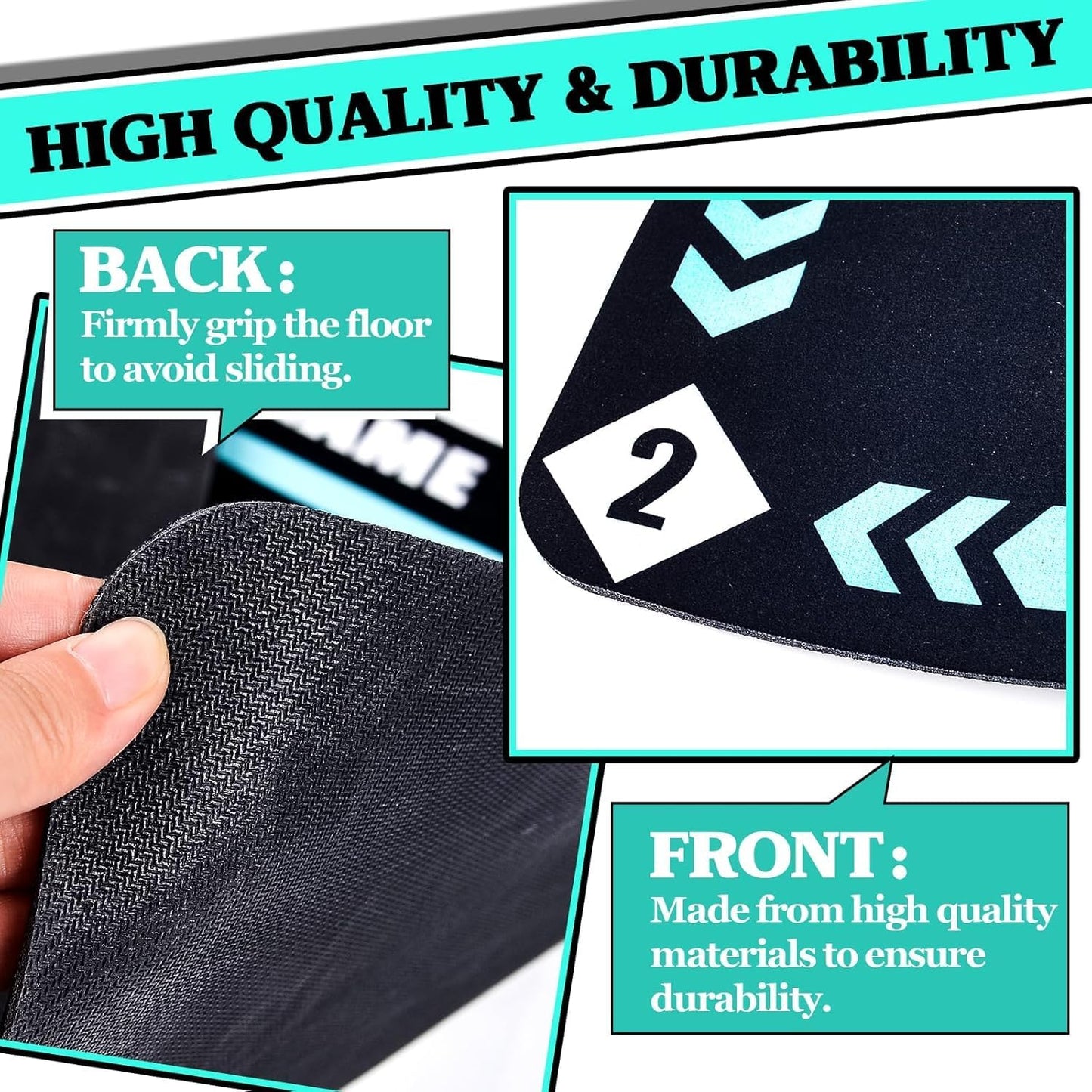 ⚽ Football Kick Training Mat | Boost Ball Control with Every Step