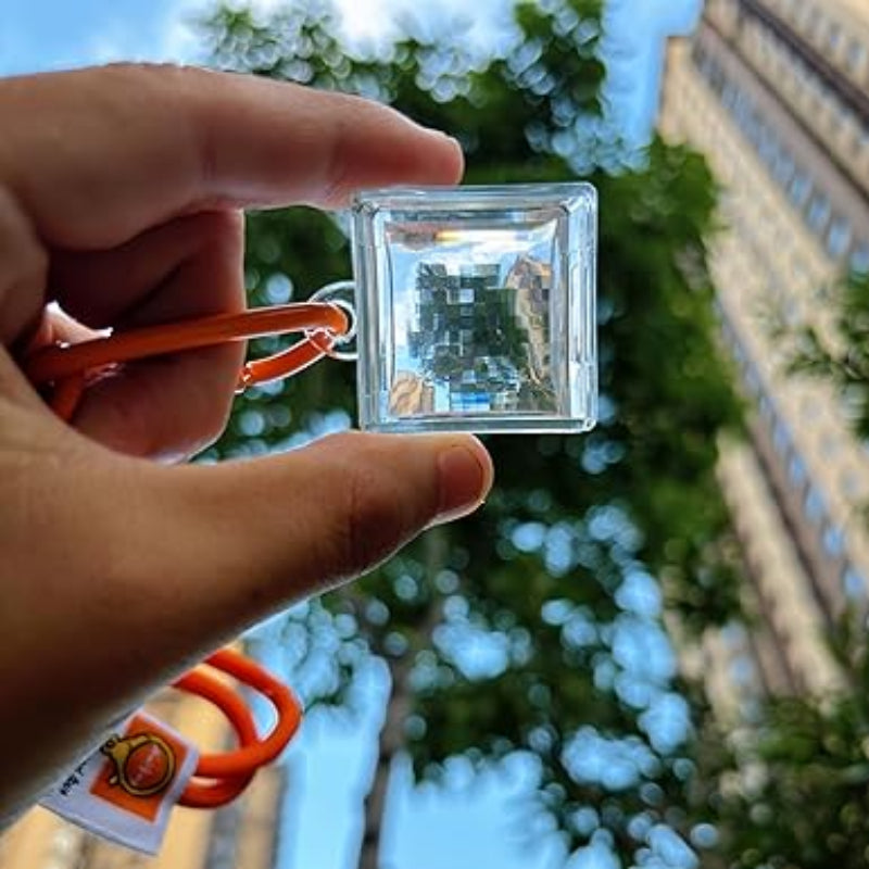 🏆 Pixel Filter Keychain | Carry the Blocky World Everywhere