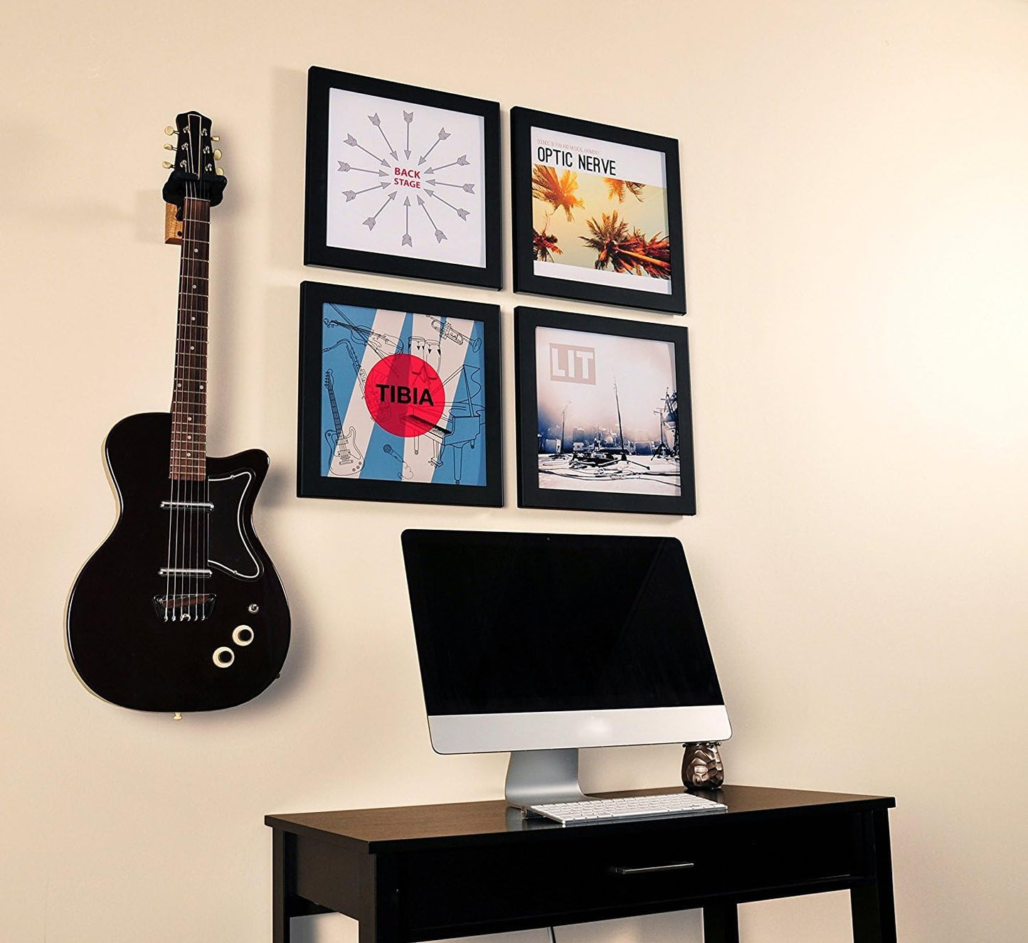 🎵 Vinyl Record Display Frame | Quick-Swap Design for Music & Art Lovers