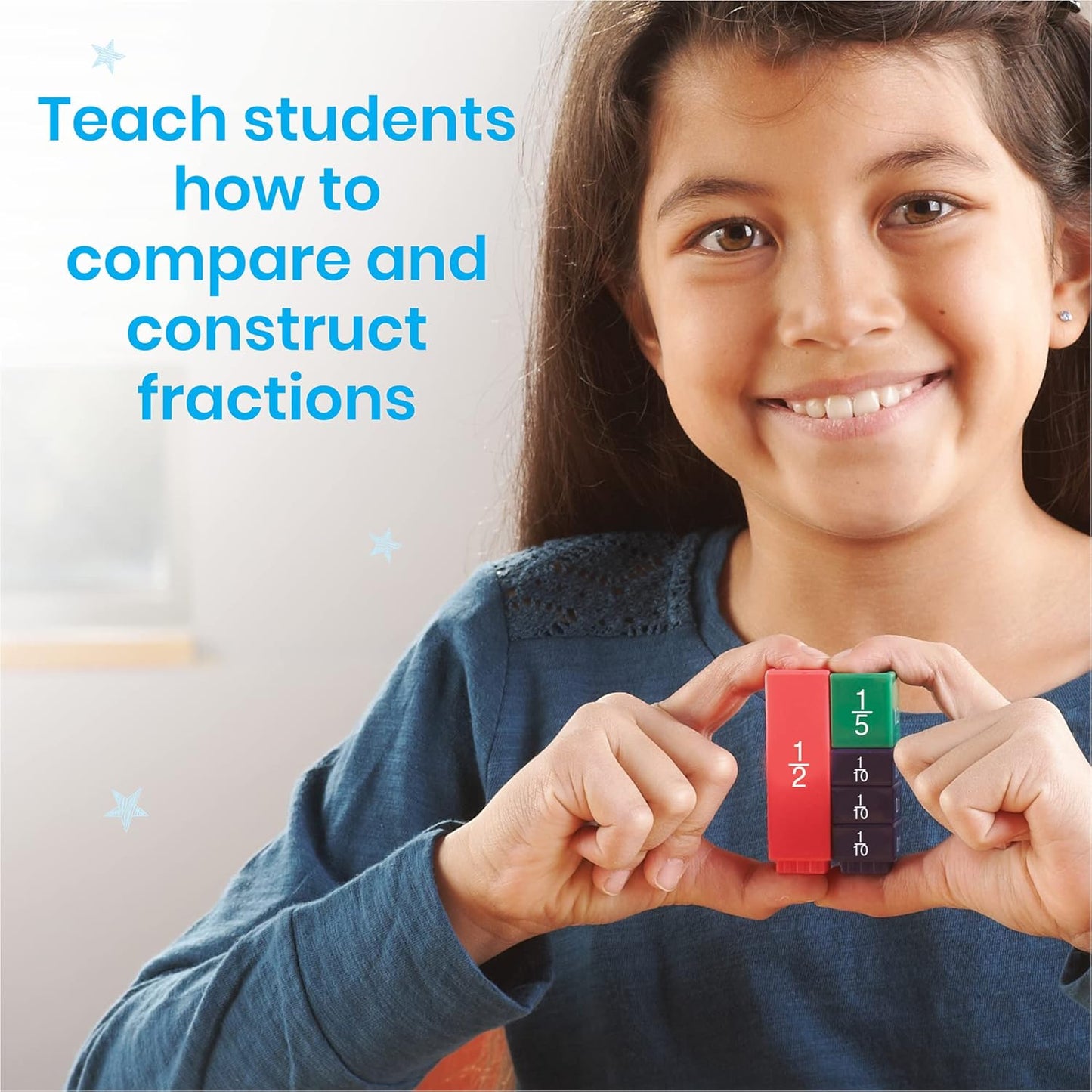 📚 Interlocking Fraction Cubes Activity Set | Learn Fractions, Decimals & Percentages the Fun Way ✨