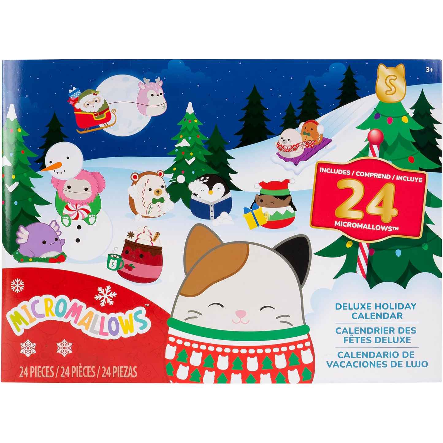 🎄 24 Days Plush Holiday Advent Calendar | Countdown to Christmas
