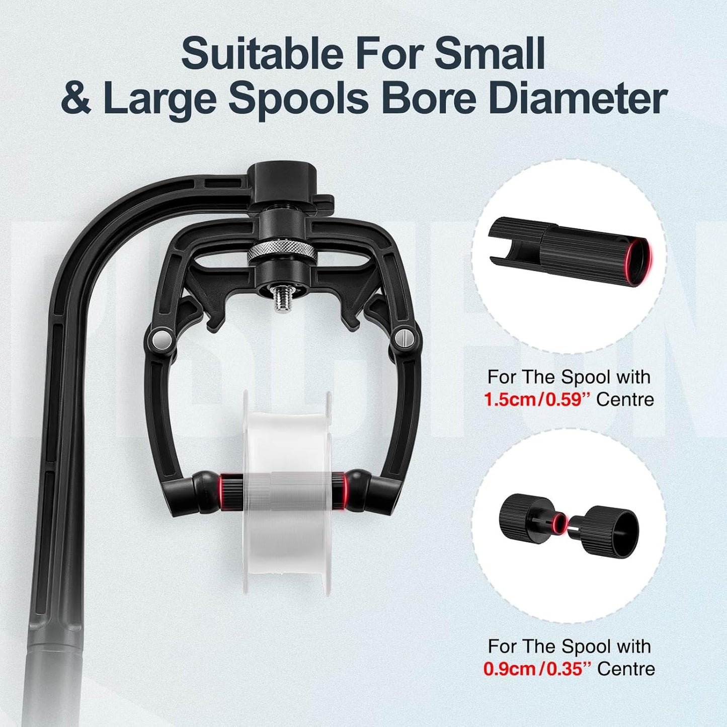 Fishing Line Winder Spooler Machine – Spinning Reel Spool Spooling Station