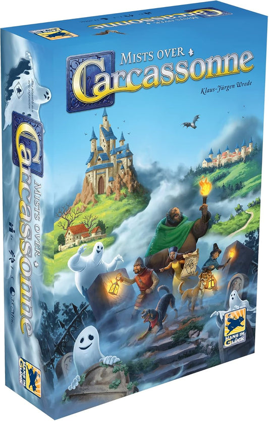 👻 Mists on Carcassonne | Cooperative Tile Game with Spooky Challenges