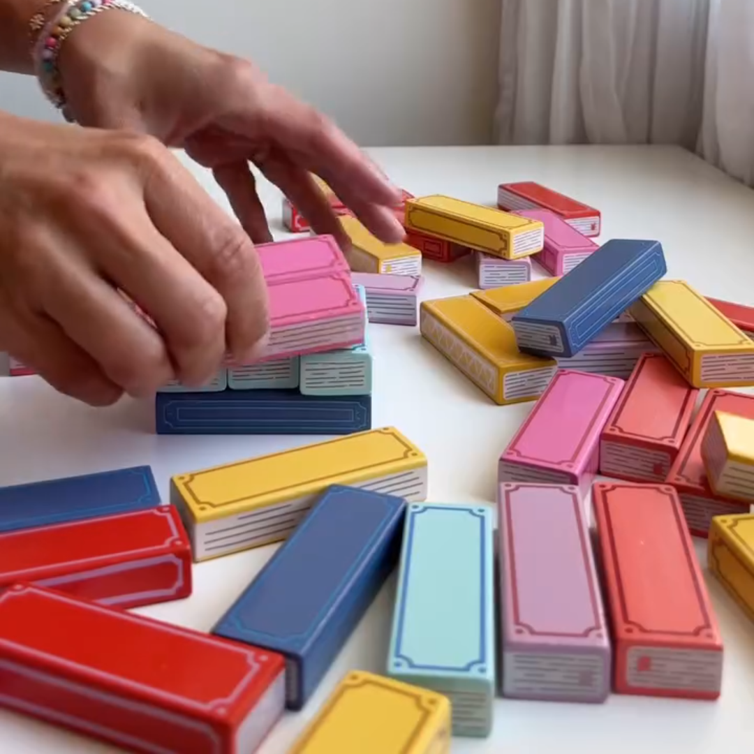 🏆 Book Stack Balance Game | Classic Wooden Stacking Fun