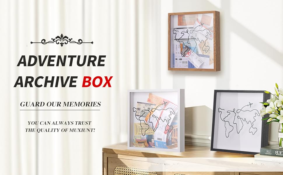 📸 Adventure Archive Box | Collect & Display Your Travel Memories 🌍