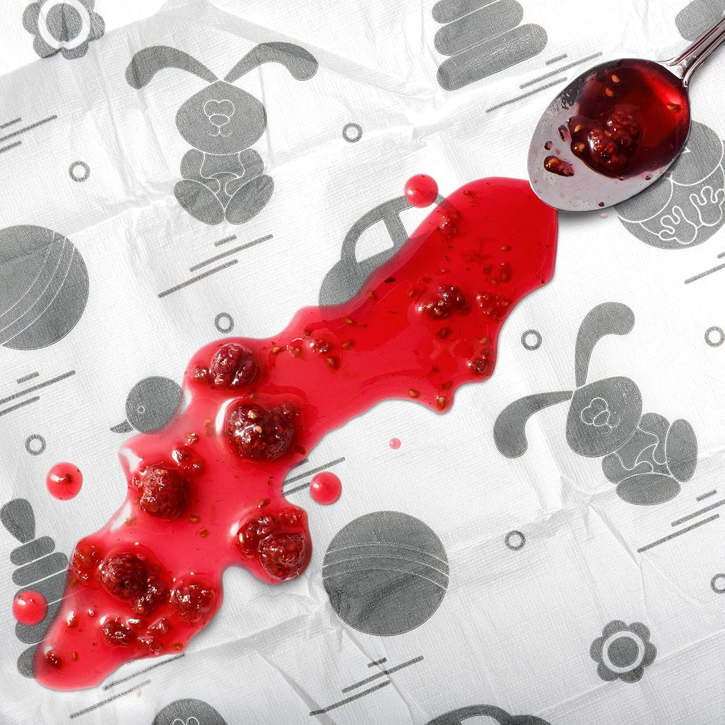 🪑 Disposable Highchair Seat Cover | Waterproof · Tear-Resistant · Kids Animal Pattern 🧸