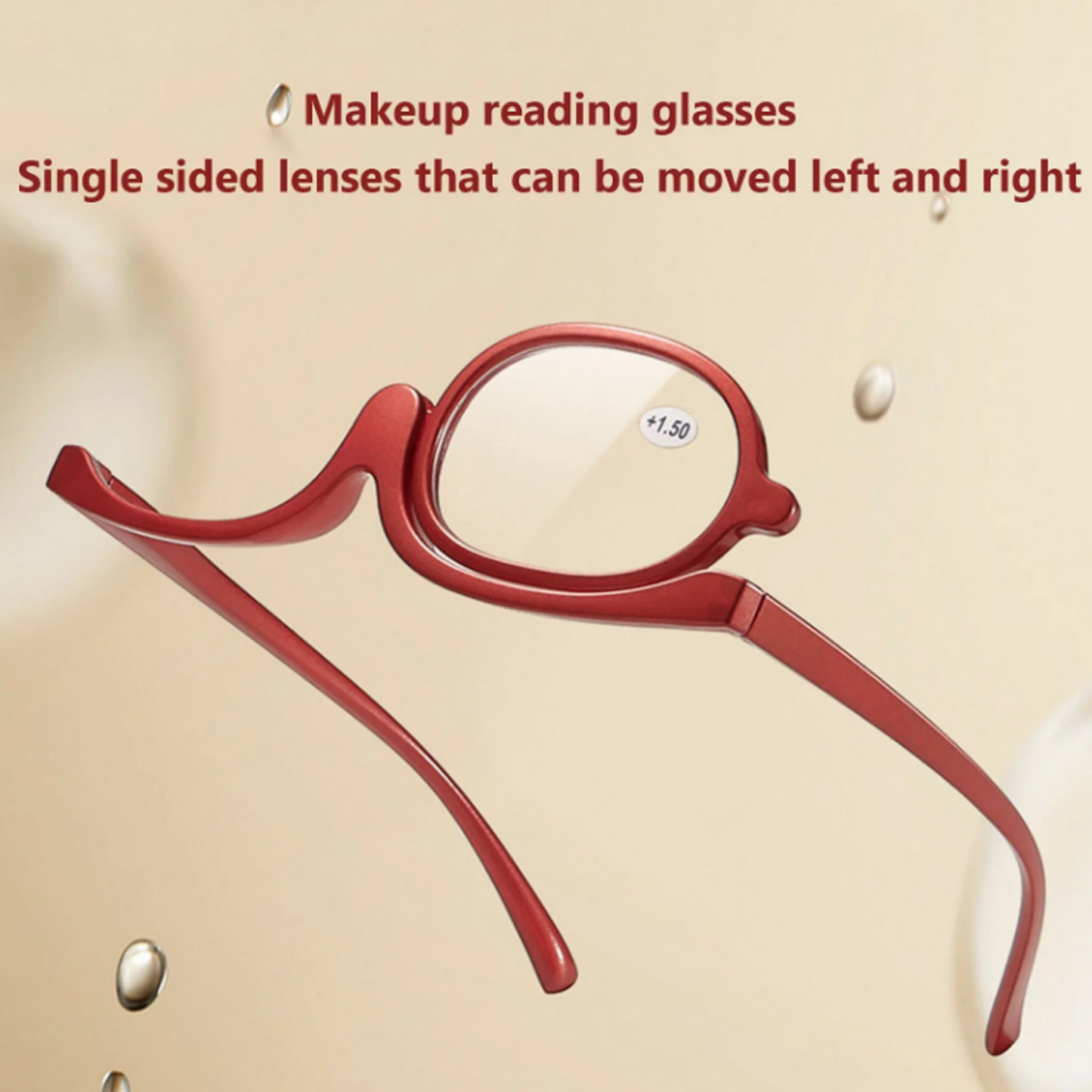180° Rotating Single - Lens Makeup & Reading Glasses