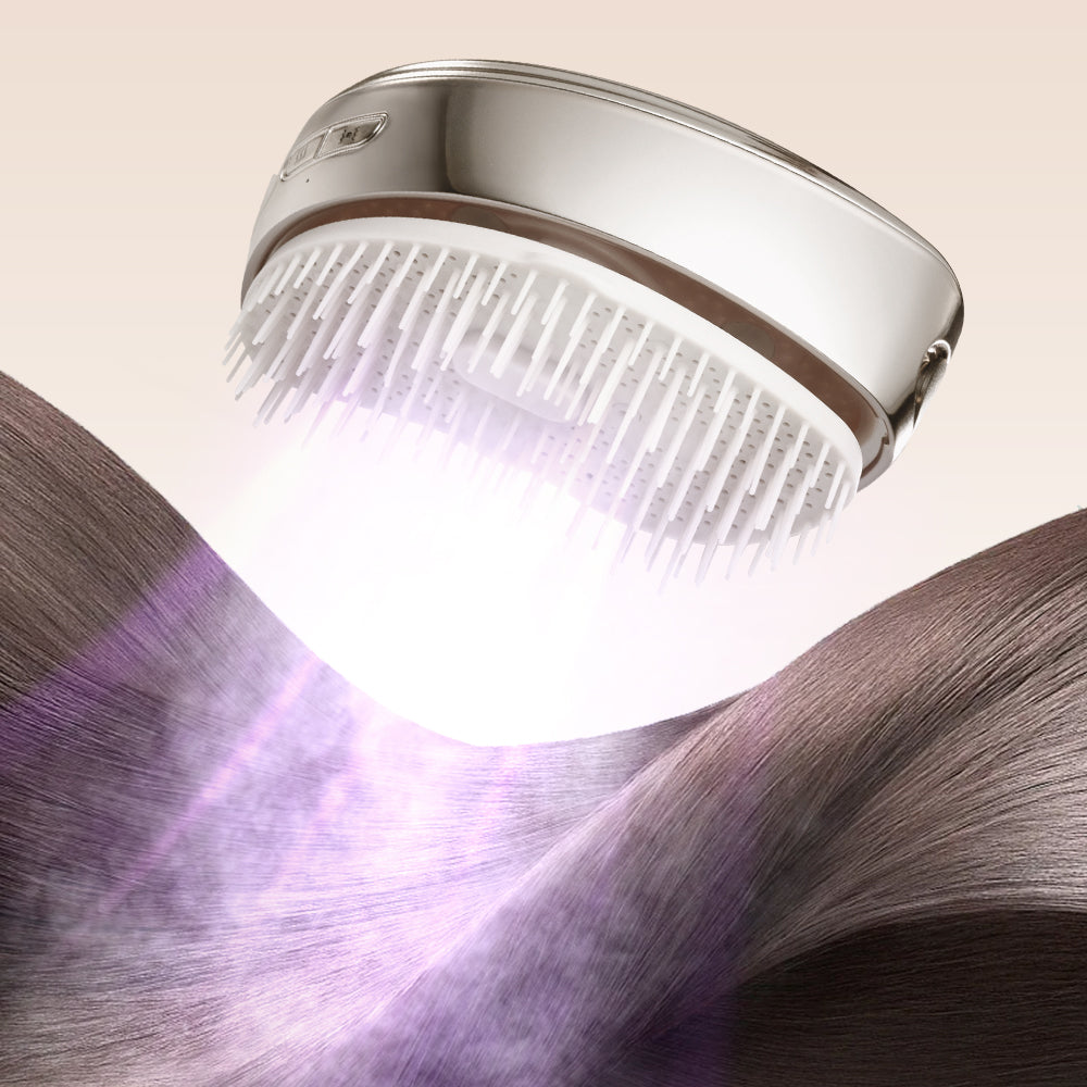 Electric Hair Straightening Comb & Scalp Massager – Smooth Hair, Relaxed Scalp