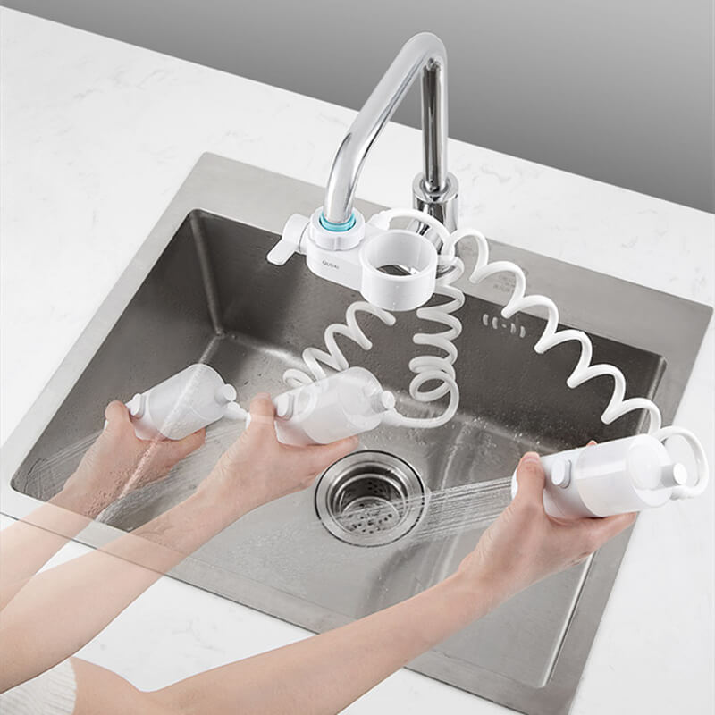 🚿 Automatic Foam Faucet Extender | One-Press Bubbles, Smarter Sink Routine
