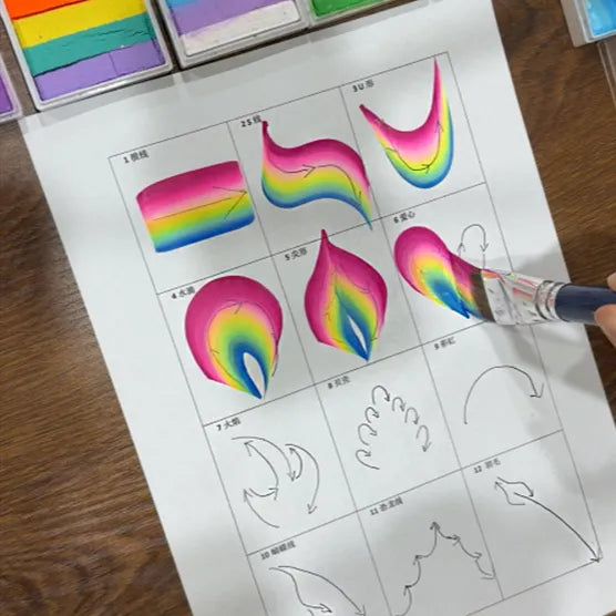 🎃 Halloween Face Painting Practice Sheet | Reusable Guide for Parents & Small Biz Artists