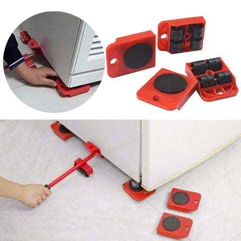 🛠️ Heavy Furniture Lifter & Mover Tool Set | Portable · Easy to Use · For All Floors 💪