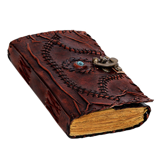 📖 Hocus Pocus Spell Book Journal | Vintage Leather + Magic Vibes 🔮